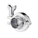 Short Type Sanitary Tri Clamp Fittings DN10 ~ DN200 For Food Industriesa