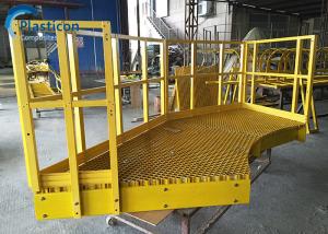 China Palletized Fibreglass Walkway Grating Hot Dipped Galvanized factory
