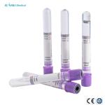 Disposable CE Approved PET / GLASS K2 / K3 EDTA Vacuum Tube 3-9ml