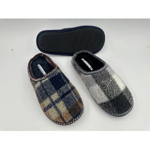 China OEM Fashionable Mens' Indoor Slippers Memory Foam Sock House Shoes factory