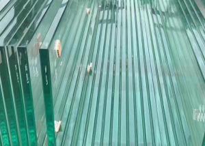China Soundproof 2.7mm Pyrolytic Low E Tempered Glass Wall Panels factory