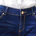 Super skinny fit Unique bottom women denim jeans
