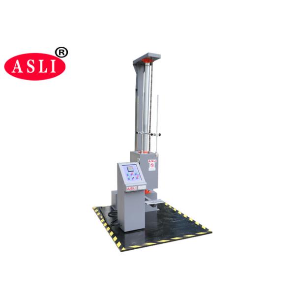 Plastic Trash Can Droping Lab Test Equipment Drop And Impact Tester Height 1.5