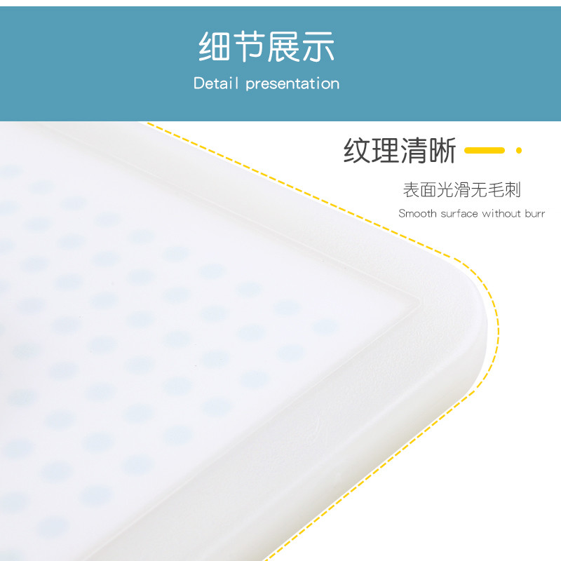 Double Sided Plastic Cutting Board With Measurements Calibration