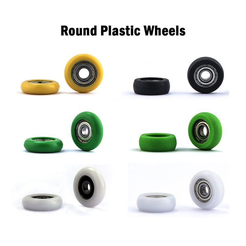 6200zz 6201zz Bearing Nylon Door Rollers OEM For Sliding Glass Door