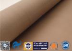 0.16MM Brown PTFE Coated Fiberglass Fabric Non Stick PTFE BBQ Grill Mat
