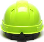 4 Point Ratchet Head Protection Helmet 432g Cap Style Hard Hat