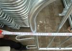 Hot Dip Galvanized Temporary Pedestrian Barriers 1050mm Length