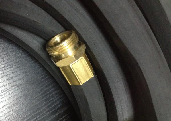 Colorful Rubber Water Hose , Industrial Water Hoses With Octagon Or Hexagon