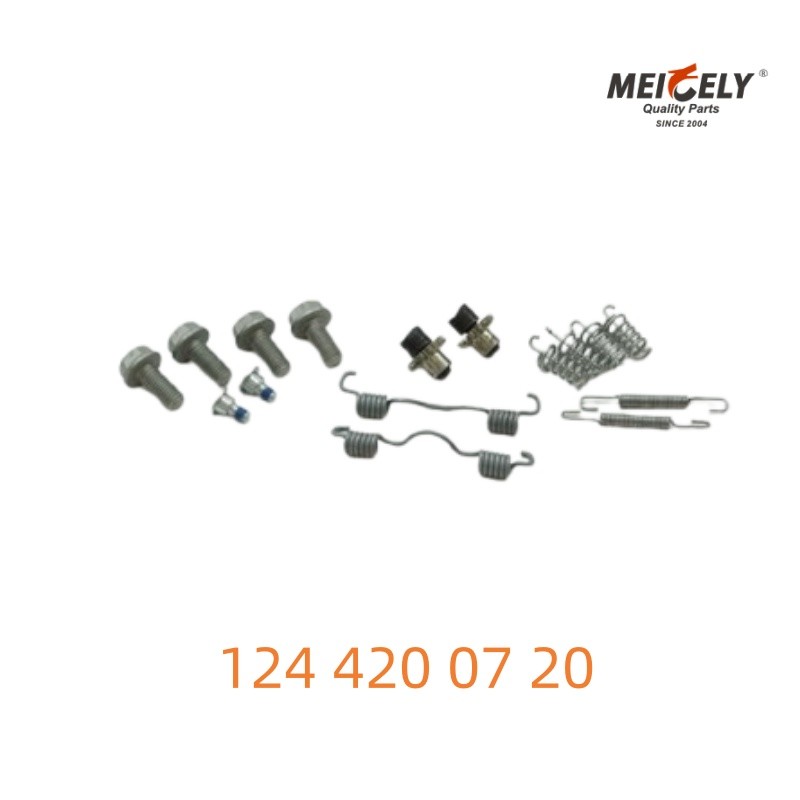 124 420 07 20 OEM Parking Brake Shoe Set For Mercedes-Benz
