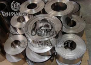 China Ni35Cr20 Nichrome Alloy Annealled 0.1mmx55mm , Coiled Heating Nichrome Ribbon factory