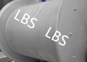 China Galvanized Heavy Duty Rope Winch Drum Sleeves For Marine Ship And Tower factory