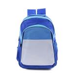 Custom Large Size Detachable Kids Backpack Schoolbag For Sublimation Heat