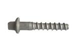 Carbon Steel Screw Spikes Rail Fasteners Factory Custom