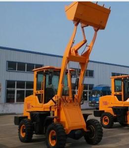 China 1500kg Wheel Loader 0.75CBM Bucket CE Certificated Low Price Payloader For Sale factory