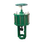 Piston Operated Valve Actuators Use Air Pressure Or Natural Gas Provide Force To