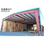 Light Steel Structure Frame Metal Hay Storage Rural Farm Sheds