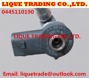 China BOSCH Original Common Rail Injector 0445110190 0445110189 for Mercedes Benz A6110701487 A6110701687 factory