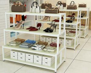 China Modern Style Shoe Collection Display Cabinet Shoe Display For Retail Store factory