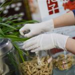 Customized Color Food Grade Latex Gloves High Tensile Size S- XL