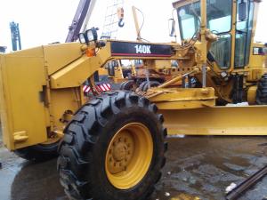 China Used motor grader 140k america second hand grader for sale ethiopia Addis Ababa angola factory