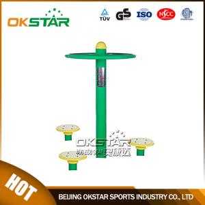 China outdoor gym equipment steel based zinc powder coating Hip Twister-OK-Z05 factory