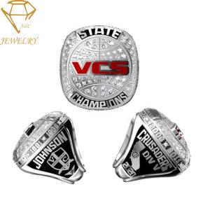 China 3D Basketball State Sports Championship Rings factory