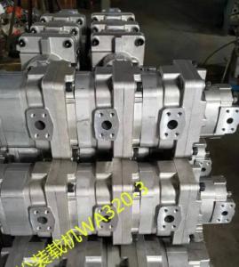 China Hydraulic Gear Pump Komatsu loader WA320-3 705-55-34160 factory