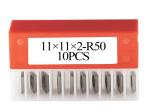 Indexable Woodworking Carbide Inserts With Square Radius Shape 11x11x2-30°R50