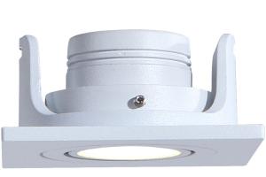 China Square Dimmable Recessed LED Lights 3.5w for Hotels / Restaurants Dia.65 * 65 * H30mm factory
