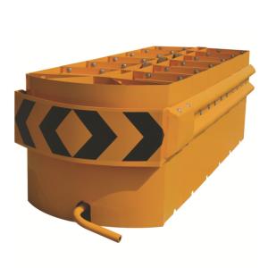 China Roadway Safety Hot Dipped Galvanized Highway Barrier Crash Cushions with Q235 Q345 factory