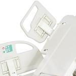 Medical Furniture ICU Patient Adjustable Electric Nursing Bed With Casters