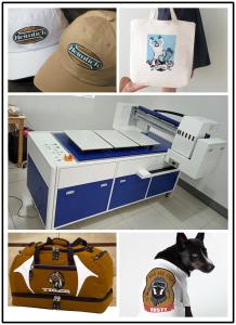 China Dtg Printer Automatic T Shirt Printing Machine For Light / Dark Color Clothing factory