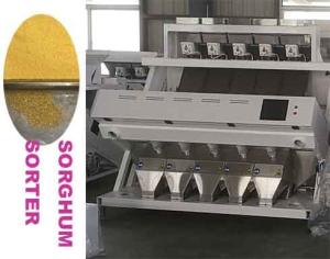 China High Resolution Camera 5 Chutes CCD Color Sorter For Sorghum factory