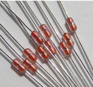 China MF58 Glass Shell Temp Measurement NTC Thermistor 200k factory