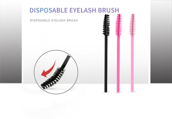 Plastic OEM Disposabl Mini Eyelash Brush Eyelash Curl Brush Eyelash Comb Eyebrow