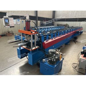 Half Round Gutter Forming Machine Cr 12 High Grade Steel Cutting Blade