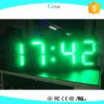 15 inch 7 segment led display outdoor green color module