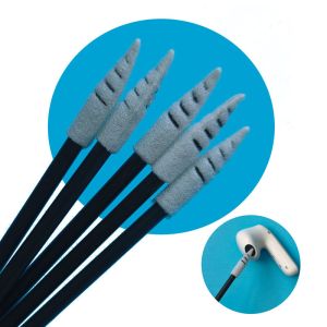China 751 Lint Free Spiral Pointed Cleanroom Sponge Detailing Swab Precision Foam Swab for Car Cleaning on sale