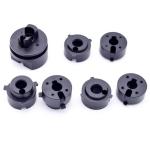 Glass Bead Sandblast Black Oxidation Aluminum Mechanical Parts Machining Turning