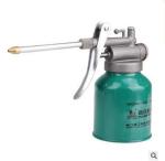 KM High pressure oil gun transparent case pump oiler 350ml long nozzle engine