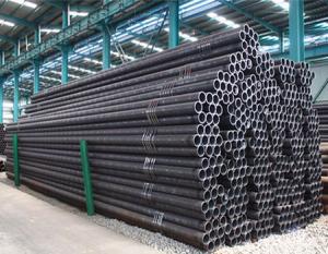 China Hot Rolled A106 Seamless Steel Pipe ASTM A53 Gr. Carbon With Black Painting factory