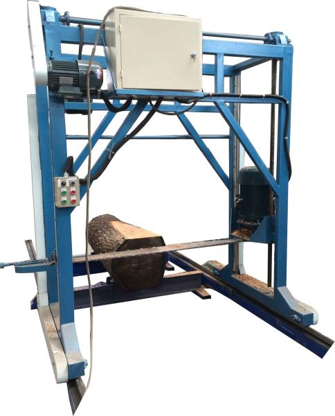 Horizontal cutting electrical chainsaw mill portable, wood horizontal chainsaw
