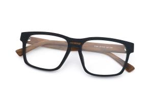 China 56-16-148 Vintage Rectangle Wood Grain Glasses Colorful 8189 factory