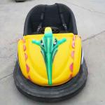 Dinosaur Bumper Cars Ride Seamless FRP Body Soft Backrest Stereo Music