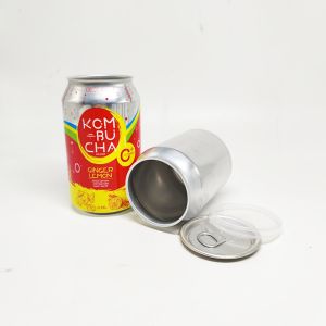 500ML Aluminum Beverage Cans With Easy Open Ends Slim Sleek