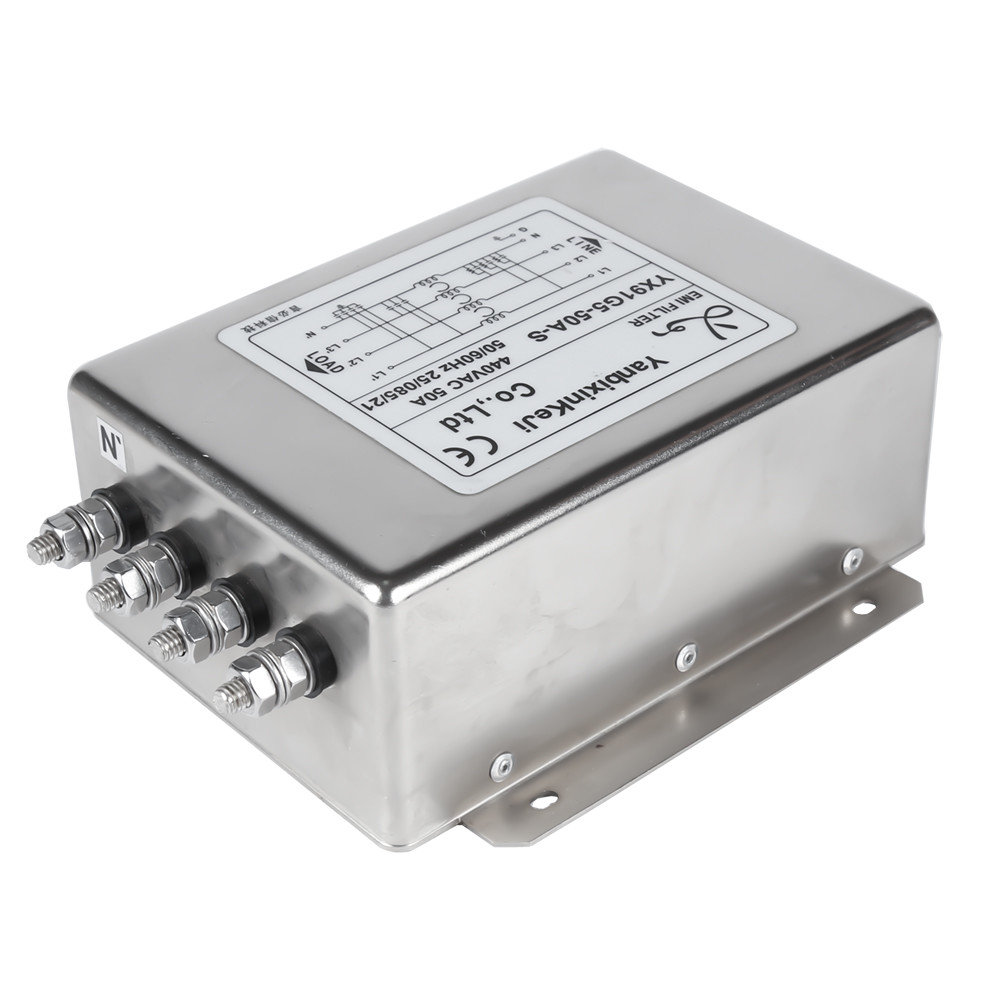 YX91G5 Three Phase Filter 380V Passive EMI Filter Suitable for Industrial Automation