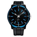 Mens Silicone Digital Watch 30 Meters Waterproof Acrylic Mirror 195mm