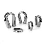 Galvanized 6/8/1/12/15mm Stainless Steel 304 Tubs Thimble for Wire Rope Light