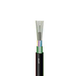 China Outdoor Direct Buried Fiber Optic 12 Core Cable G.652D With PE Sheath factory